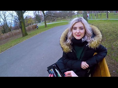 ❤️ Глотает горячую сперму незнакомца за деньги - минет в парке от Eva Elfie ☑ Анальное видео у нас ️❤